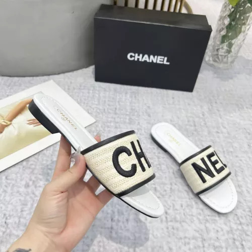 Replica Chanel Slippers For Women #1320738 $82.00 USD for Wholesale