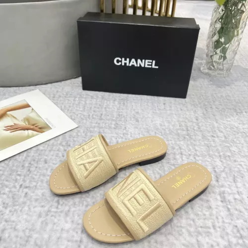 Chanel Slippers For Women #1320740 $82.00 USD, Wholesale Replica Chanel Slippers