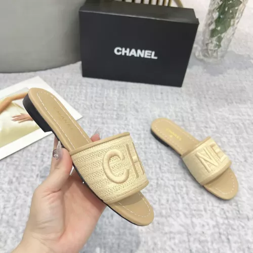Replica Chanel Slippers For Women #1320740 $82.00 USD for Wholesale
