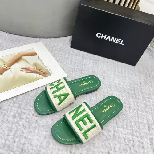 Replica Chanel Slippers For Women #1320741 $82.00 USD for Wholesale