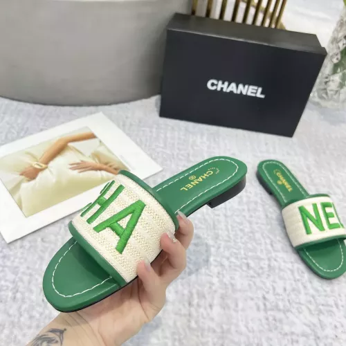 Replica Chanel Slippers For Women #1320741 $82.00 USD for Wholesale