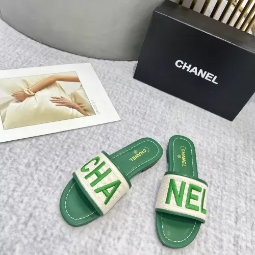 Replica Chanel Slippers For Women #1320741 $82.00 USD for Wholesale