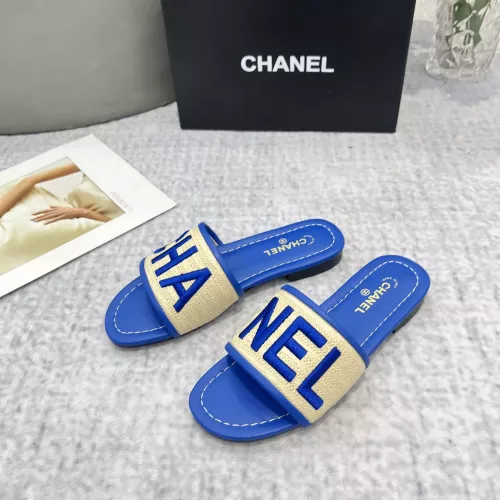 Chanel Slippers For Women #1320742 $82.00 USD, Wholesale Replica Chanel Slippers