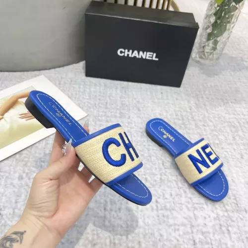 Replica Chanel Slippers For Women #1320742 $82.00 USD for Wholesale