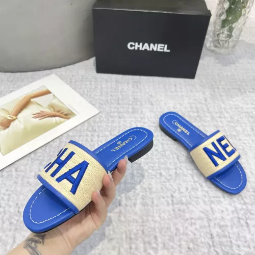 Replica Chanel Slippers For Women #1320742 $82.00 USD for Wholesale