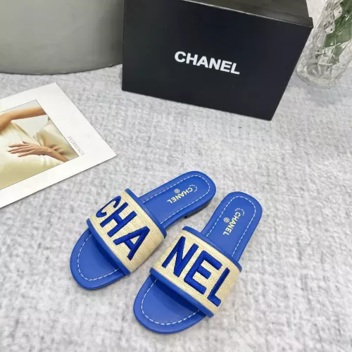 Replica Chanel Slippers For Women #1320742 $82.00 USD for Wholesale