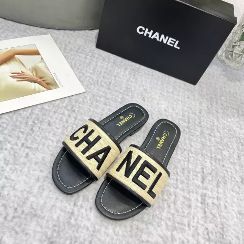 Replica Chanel Slippers For Women #1320743 $82.00 USD for Wholesale