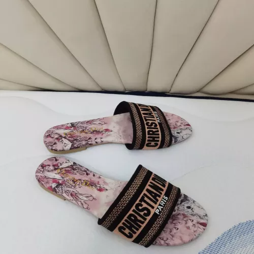 Replica Christian Dior Slippers For Women #1320745 $68.00 USD for Wholesale