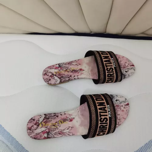 Replica Christian Dior Slippers For Women #1320745 $68.00 USD for Wholesale