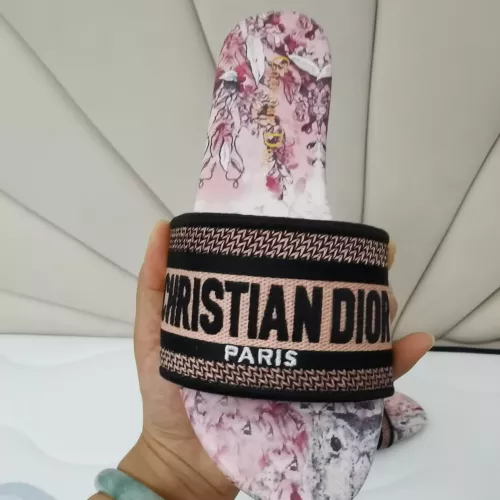 Replica Christian Dior Slippers For Women #1320745 $68.00 USD for Wholesale