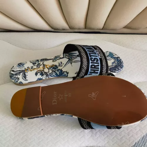 Replica Christian Dior Slippers For Women #1320746 $68.00 USD for Wholesale