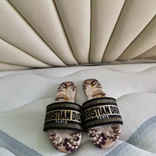 Replica Christian Dior Slippers For Women #1320748 $68.00 USD for Wholesale