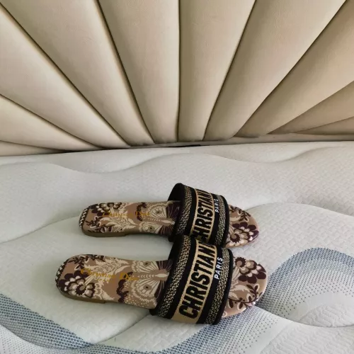 Replica Christian Dior Slippers For Women #1320748 $68.00 USD for Wholesale