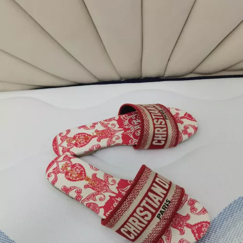 Replica Christian Dior Slippers For Women #1320749 $68.00 USD for Wholesale