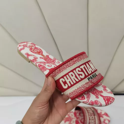 Replica Christian Dior Slippers For Women #1320749 $68.00 USD for Wholesale