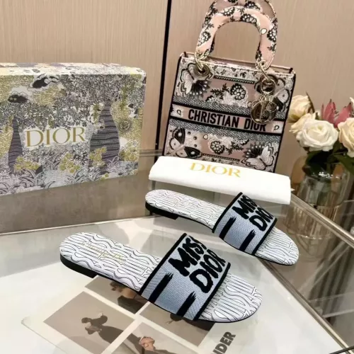 Replica Christian Dior Slippers For Women #1320751 $68.00 USD for Wholesale