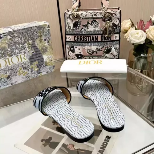 Replica Christian Dior Slippers For Women #1320751 $68.00 USD for Wholesale