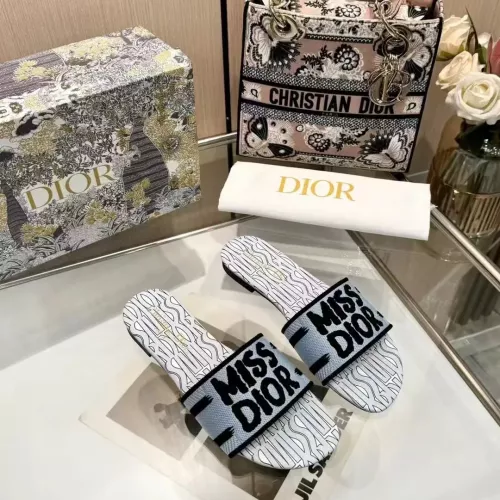 Replica Christian Dior Slippers For Women #1320751 $68.00 USD for Wholesale
