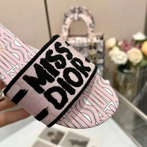 Replica Christian Dior Slippers For Women #1320752 $68.00 USD for Wholesale