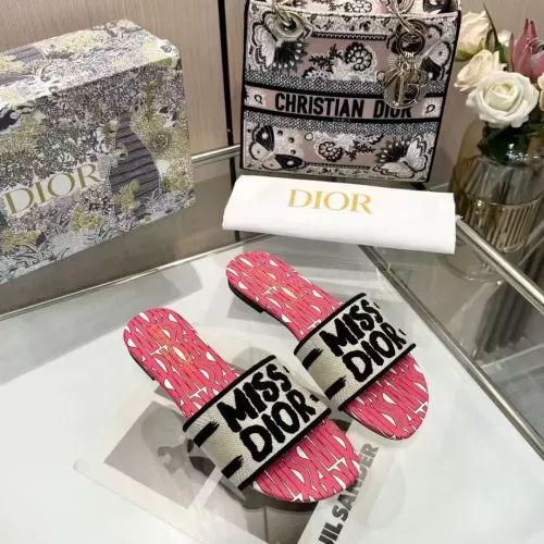 Replica Christian Dior Slippers For Women #1320753 $68.00 USD for Wholesale