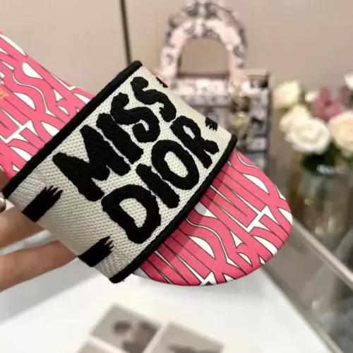 Replica Christian Dior Slippers For Women #1320753 $68.00 USD for Wholesale