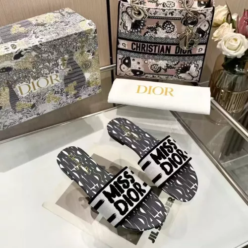Replica Christian Dior Slippers For Women #1320755 $68.00 USD for Wholesale
