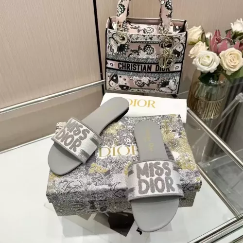 Replica Christian Dior Slippers For Women #1320756 $68.00 USD for Wholesale