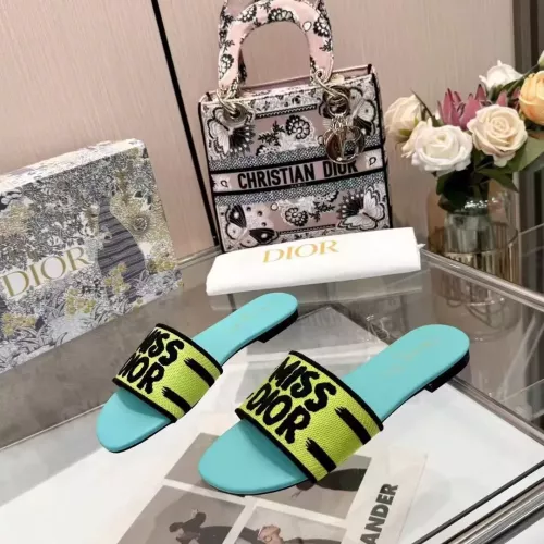 Christian Dior Slippers For Women #1320757 $68.00 USD, Wholesale Replica Christian Dior Slippers