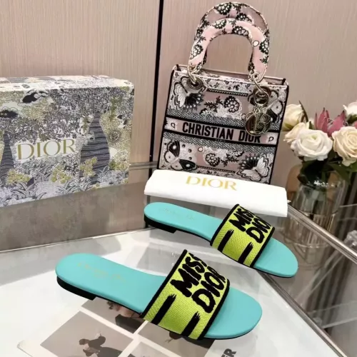 Replica Christian Dior Slippers For Women #1320757 $68.00 USD for Wholesale