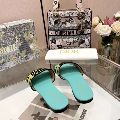 Replica Christian Dior Slippers For Women #1320757 $68.00 USD for Wholesale