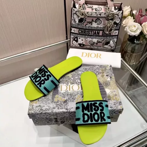 Replica Christian Dior Slippers For Women #1320758 $68.00 USD for Wholesale