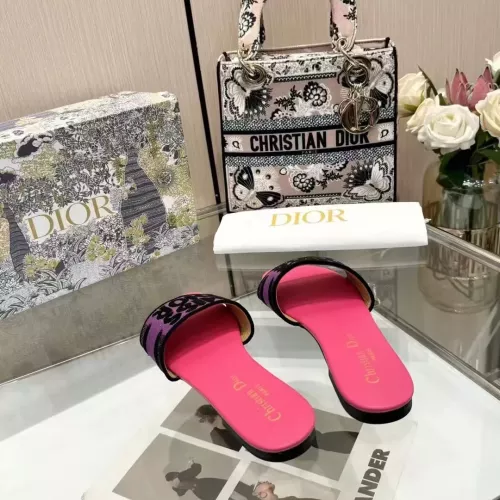 Replica Christian Dior Slippers For Women #1320759 $68.00 USD for Wholesale