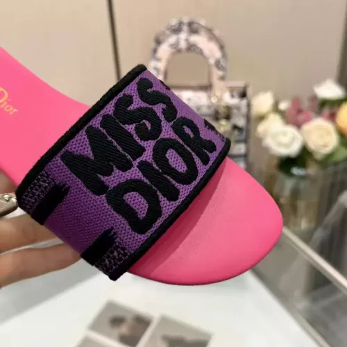 Replica Christian Dior Slippers For Women #1320759 $68.00 USD for Wholesale