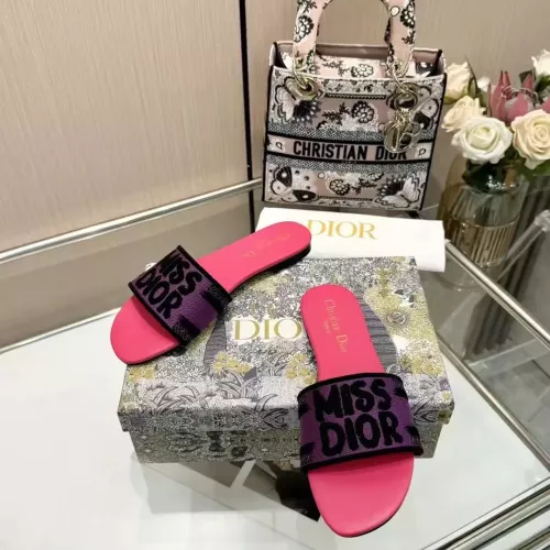 Replica Christian Dior Slippers For Women #1320759 $68.00 USD for Wholesale