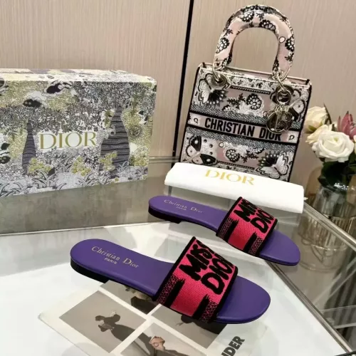 Replica Christian Dior Slippers For Women #1320760 $68.00 USD for Wholesale