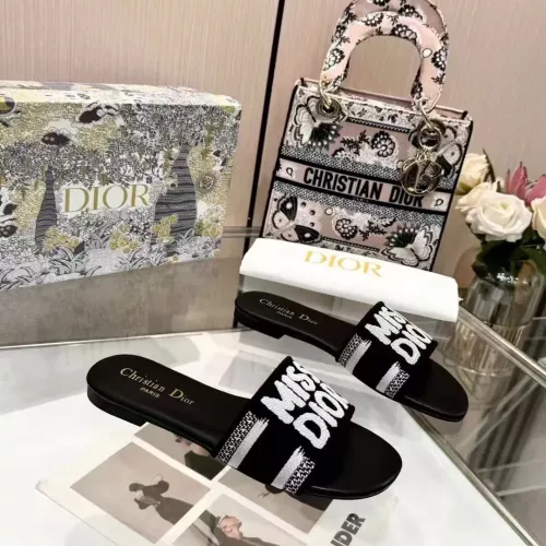 Replica Christian Dior Slippers For Women #1320761 $68.00 USD for Wholesale
