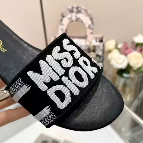 Replica Christian Dior Slippers For Women #1320761 $68.00 USD for Wholesale