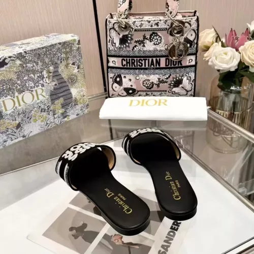 Replica Christian Dior Slippers For Women #1320761 $68.00 USD for Wholesale