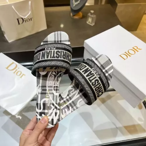 Replica Christian Dior Slippers For Women #1320762 $68.00 USD for Wholesale