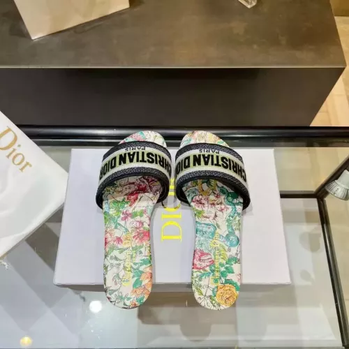 Replica Christian Dior Slippers For Women #1320766 $68.00 USD for Wholesale