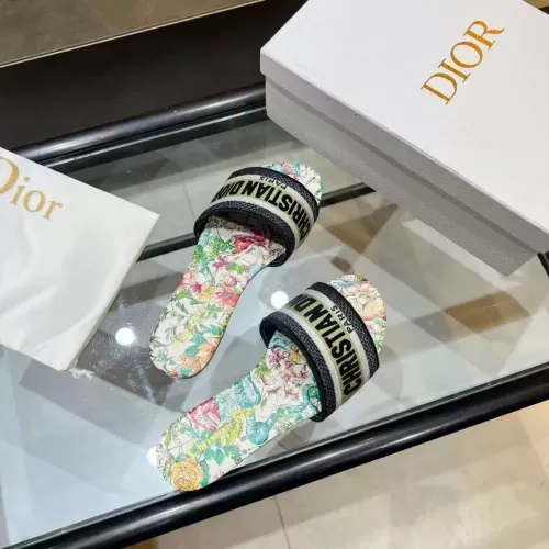 Replica Christian Dior Slippers For Women #1320766 $68.00 USD for Wholesale