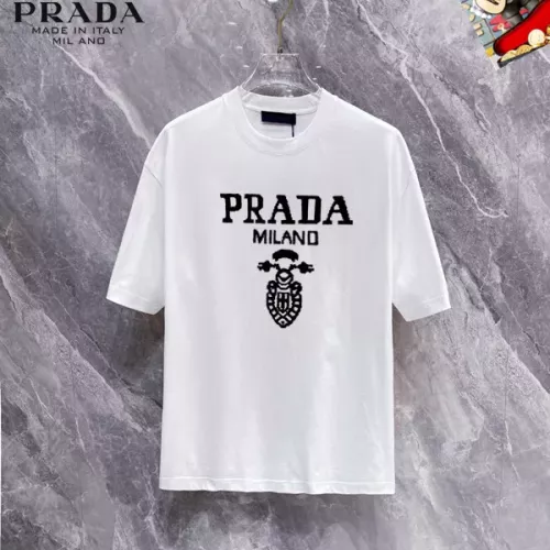 Prada T-Shirts Short Sleeved For Unisex #1320915 $25.00 USD, Wholesale Replica Prada T-Shirts
