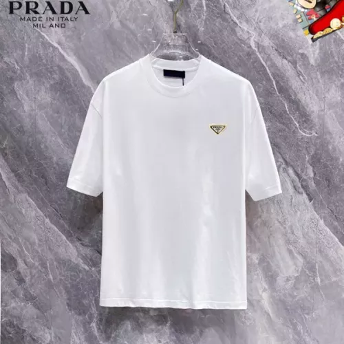Prada T-Shirts Short Sleeved For Unisex #1320943 $25.00 USD, Wholesale Replica Prada T-Shirts