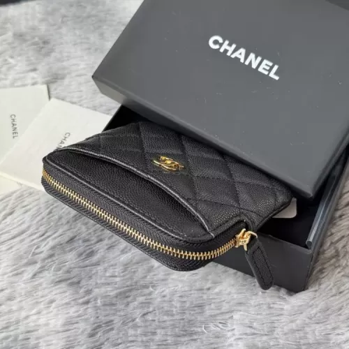 Replica Chanel AAA Quality Wallets In Gold For Women #1320962 $80.00 USD for Wholesale