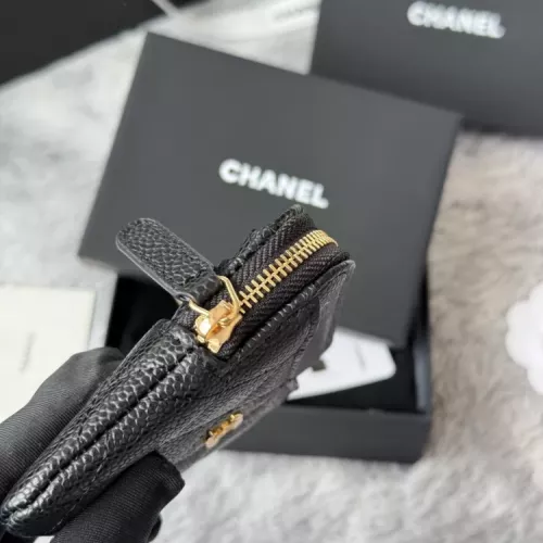 Replica Chanel AAA Quality Wallets In Gold For Women #1320963 $80.00 USD for Wholesale