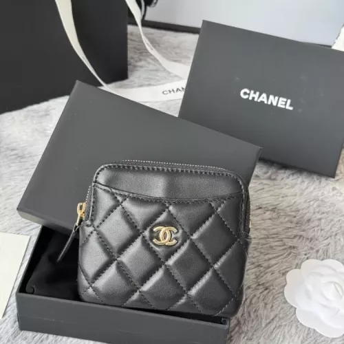 Chanel AAA Quality Wallets In Gold For Women #1320964 $80.00 USD, Wholesale Replica Chanel AAA+ Quality Wallets