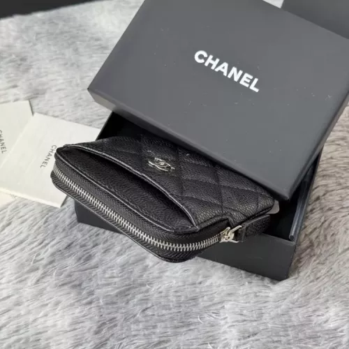 Replica Chanel AAA Quality Wallets In Silver For Women #1320965 $80.00 USD for Wholesale