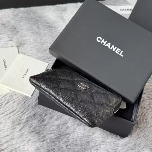 Replica Chanel AAA Quality Wallets In Silver For Women #1320965 $80.00 USD for Wholesale
