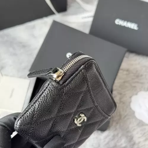 Replica Chanel AAA Quality Wallets In Silver For Women #1320965 $80.00 USD for Wholesale