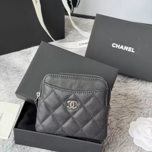 Chanel AAA Quality Wallets In Silver For Women #1320966 $80.00 USD, Wholesale Replica Chanel AAA+ Quality Wallets